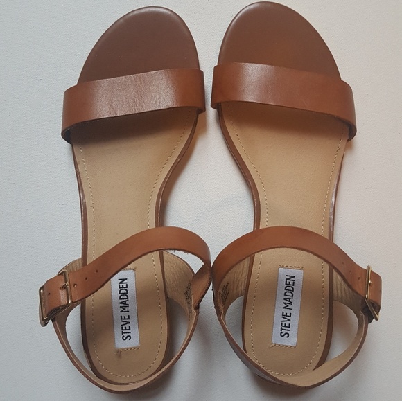 Steve Madden Shoes - Steve Madden Cache Cognac Sandal